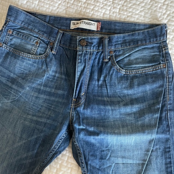 MENS LEVIS 514 JEANS 34 X 32 SLIM STRAIGHT - Picture 6 of 13